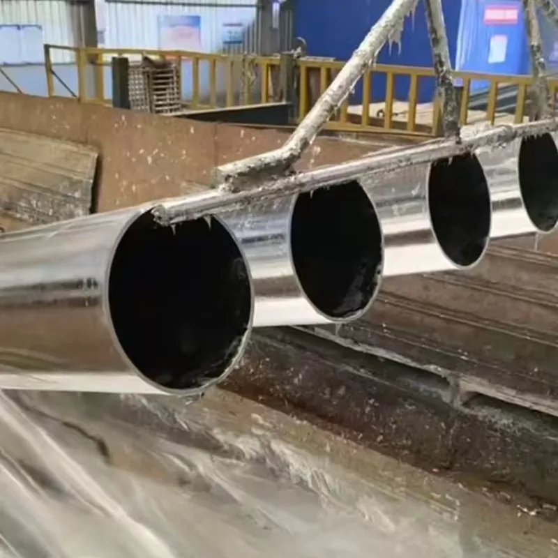 Поцинкована округла цев